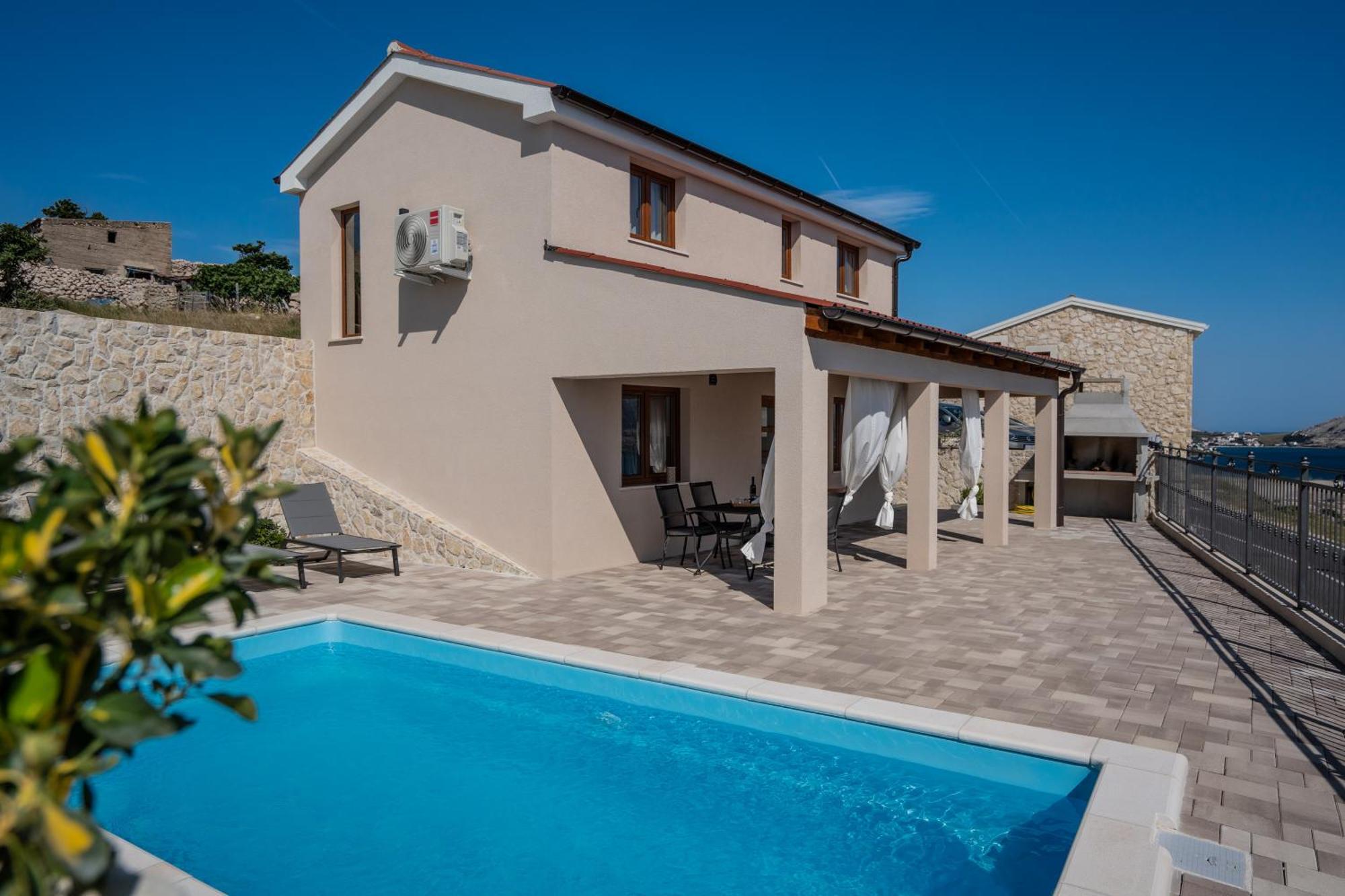 Villa Kamia With Private Heated Pool And Electric Vehicle Adapter Зубовичі Екстер'єр фото