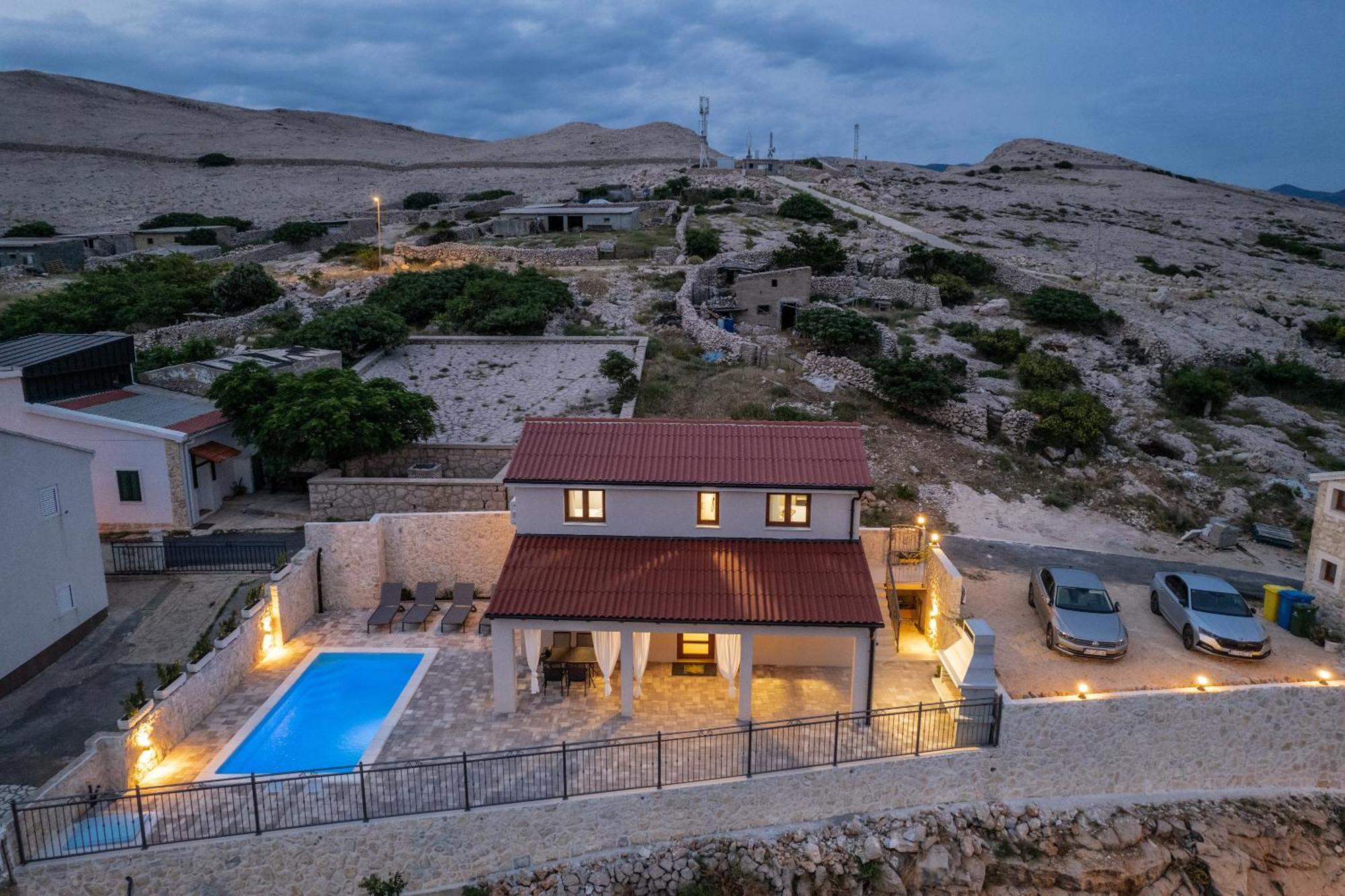 Villa Kamia With Private Heated Pool And Electric Vehicle Adapter Зубовичі Екстер'єр фото